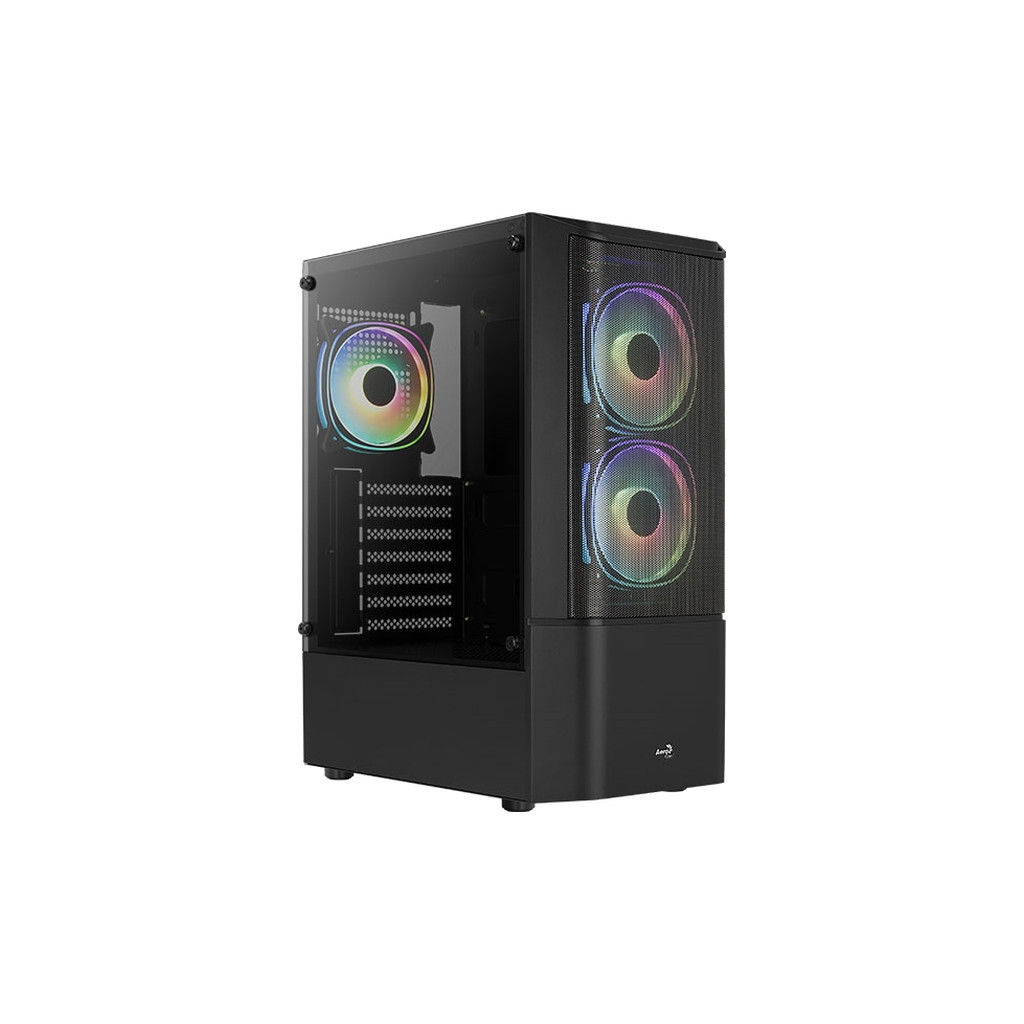 Корпус AeroCool Quantum Mesh-G-BK-v2 Black (ACCM-PV31033.11) - зображення 1