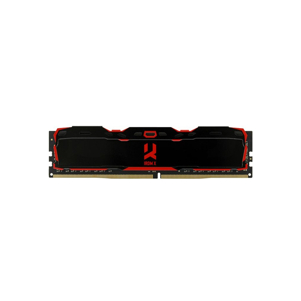 Модуль пам'яті для комп'ютера DDR4 16GB 3200 MHz IRDM X Black Goodram (IR-X3200D464L16A/16G) - зображення 1