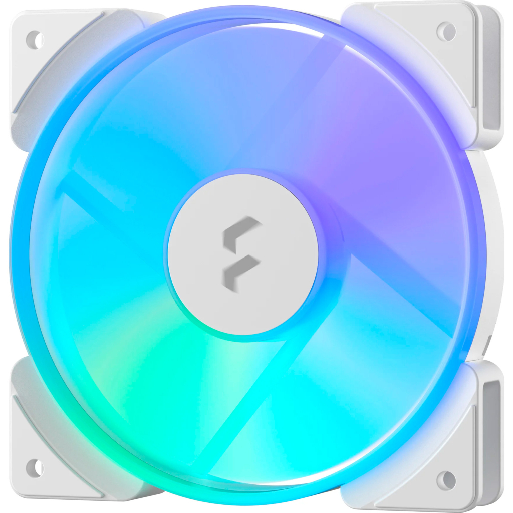 Кулер до корпусу Fractal Design Prisma AL-12 ARGB PWM (FD-FAN-PRI-AL12-PWM-WT) - зображення 2
