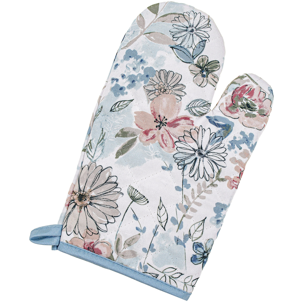 Кухонна прихватка Home Line Рукавиця Квіти 17x28 см (182822) - зображення 2