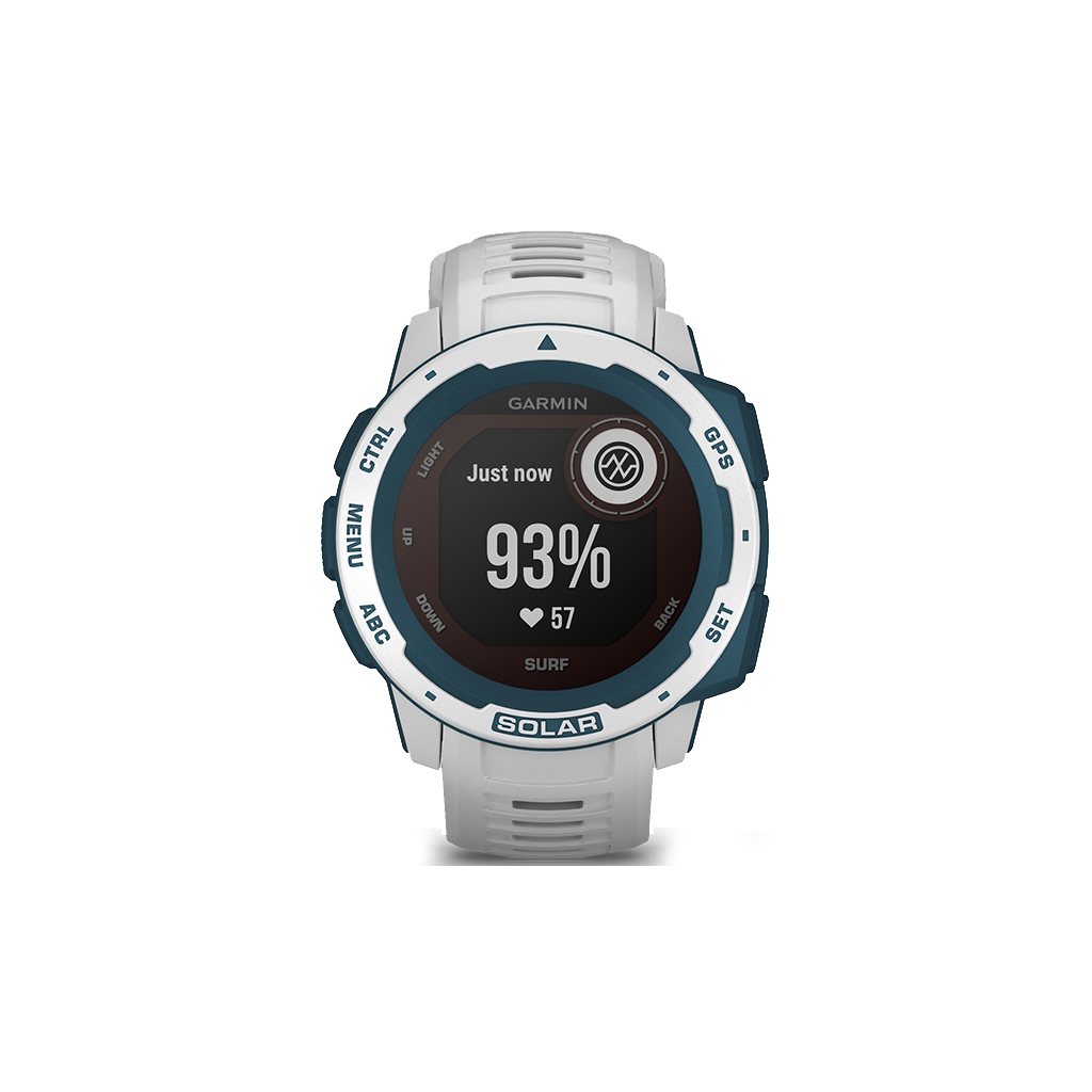 Смарт-годинник Garmin Instinct Solar, Surf Edition, Cloudbreak (010-02293-08) - зображення 9