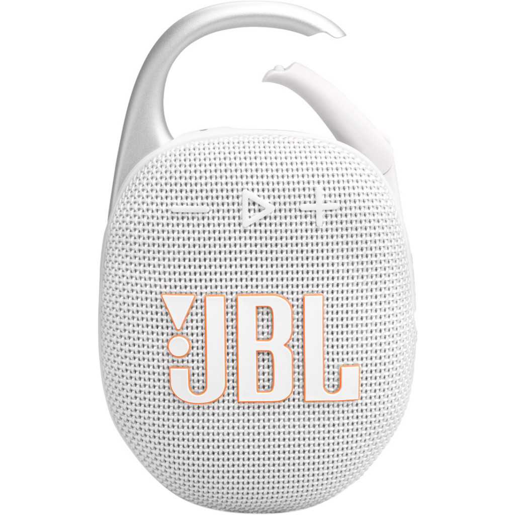 Акустична система JBL Clip 5 White (JBLCLIP5WHT) - зображення 1