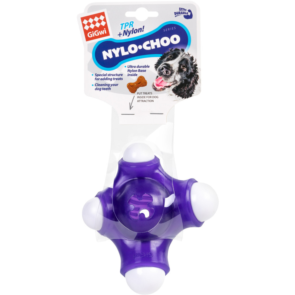 Іграшка для собак GiGwi Nylo-choo Кістка квадробон 15 см (2306) - зображення 2