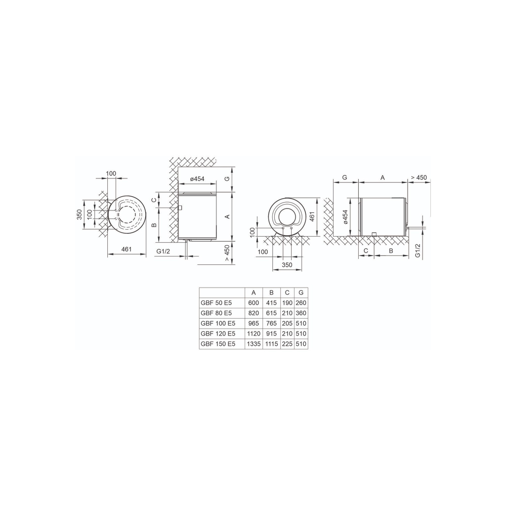 Бойлер TIKI GBF 100V9 (700148) - зображення 2