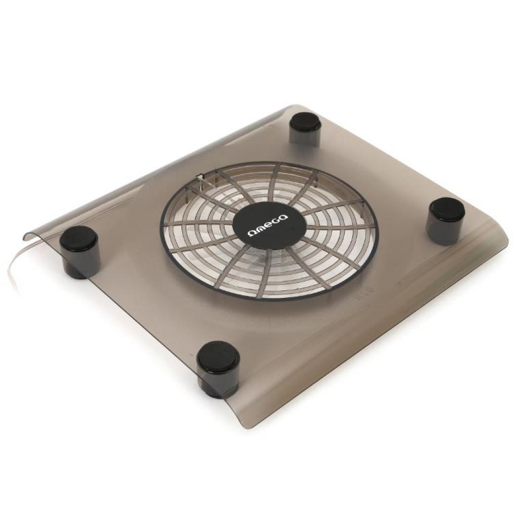 Підставка до ноутбука Omega SNOWBALL Laptop Cooler Pad Black (OMNCPB) - зображення 1