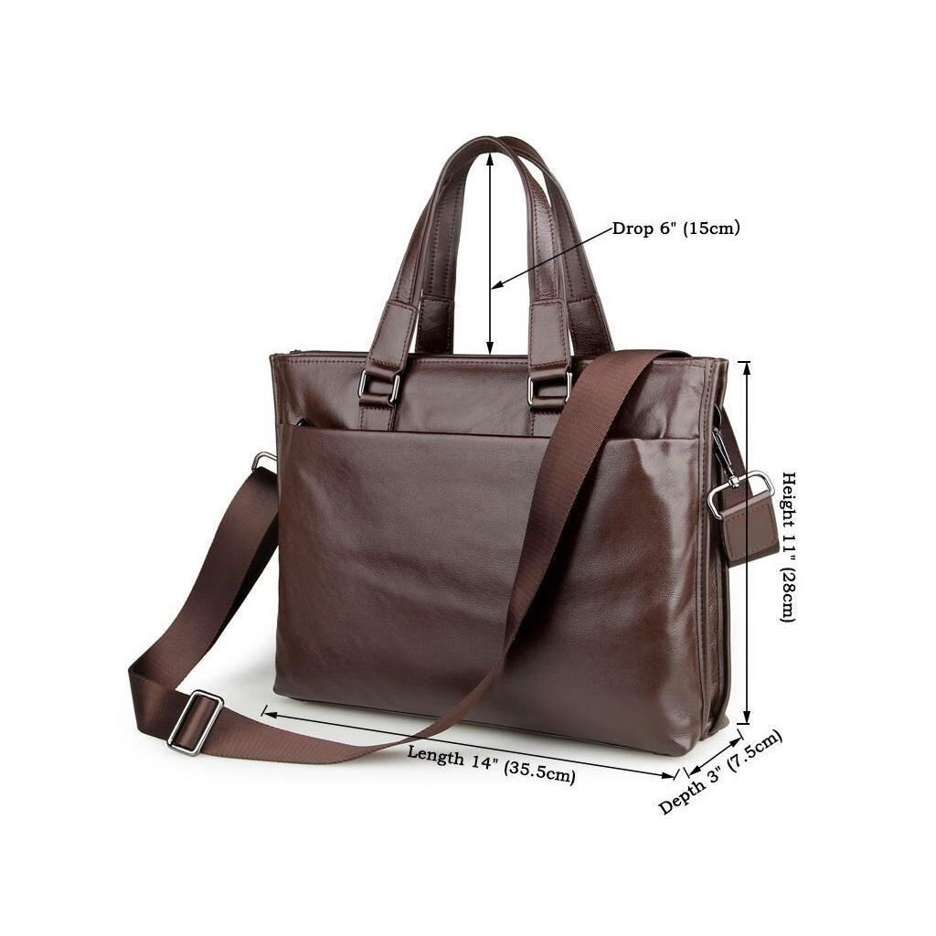 Сумка Vintage Коричнева (14399) - зображення 5