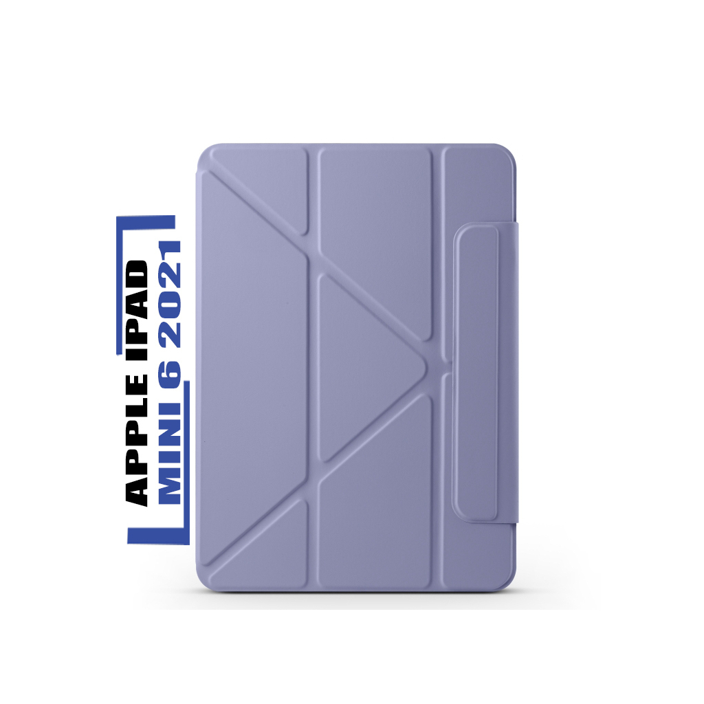 Чохол до планшета BeCover Ultra Slim Origami Magnetic Apple iPad Mini 6 2021 Deep Purple (712945) - зображення 1