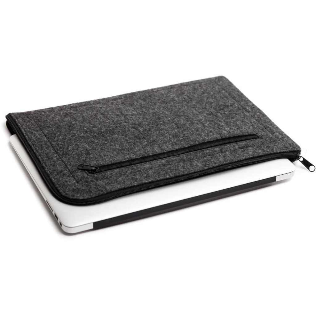 Чохол до ноутбука Gmakin 14" Macbook Pro, zipper, DarkGray (GM68-14) - зображення 4