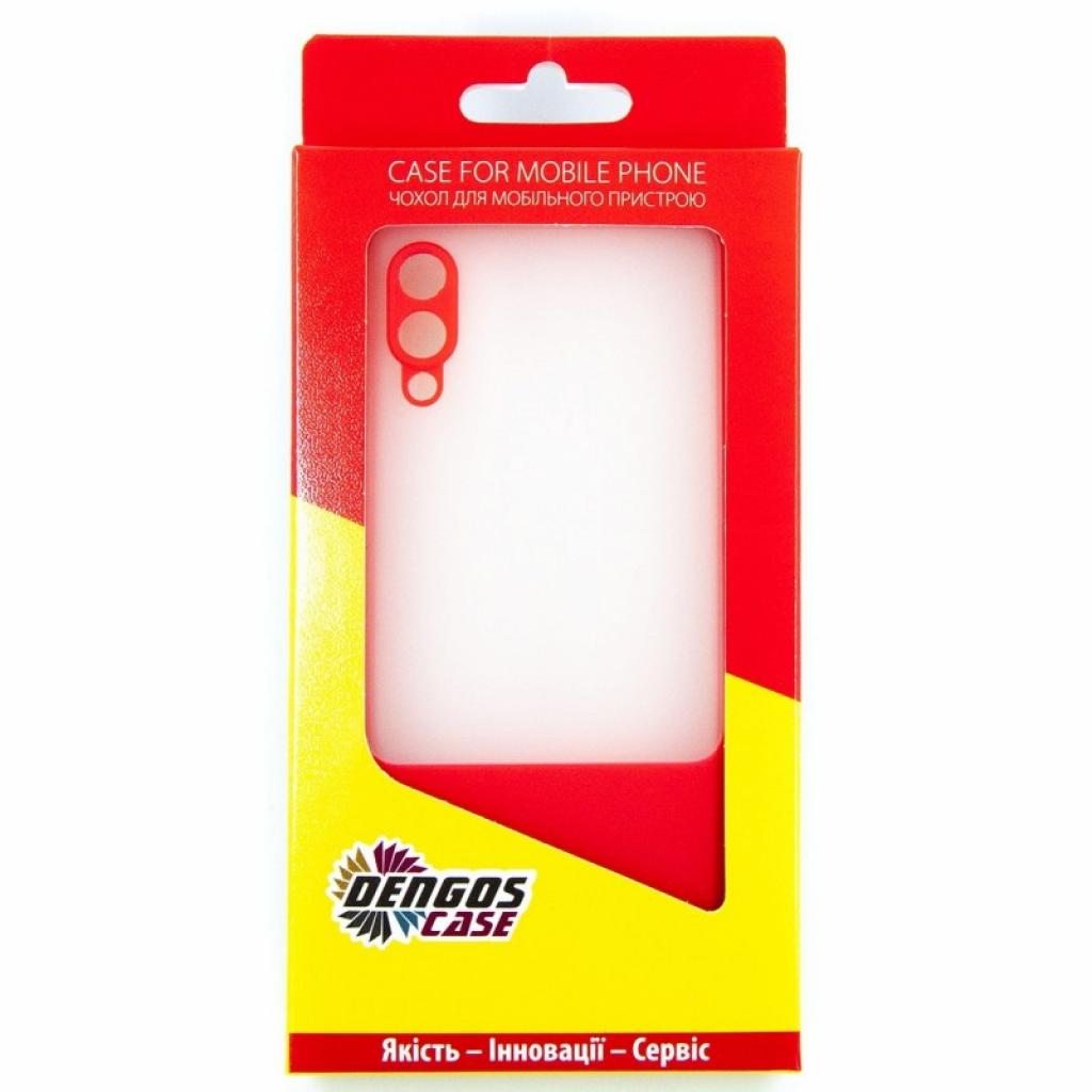 Чохол до мобільного телефона Dengos Matte Bng для Samsung Galaxy A02 (A022) (red) (DG-TPU-BNG-05) - зображення 3