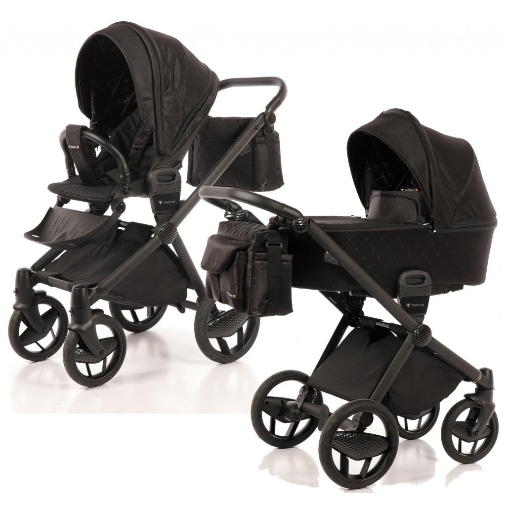 Коляска Invictus 2 в1 V-Print Black (30385) - зображення 1