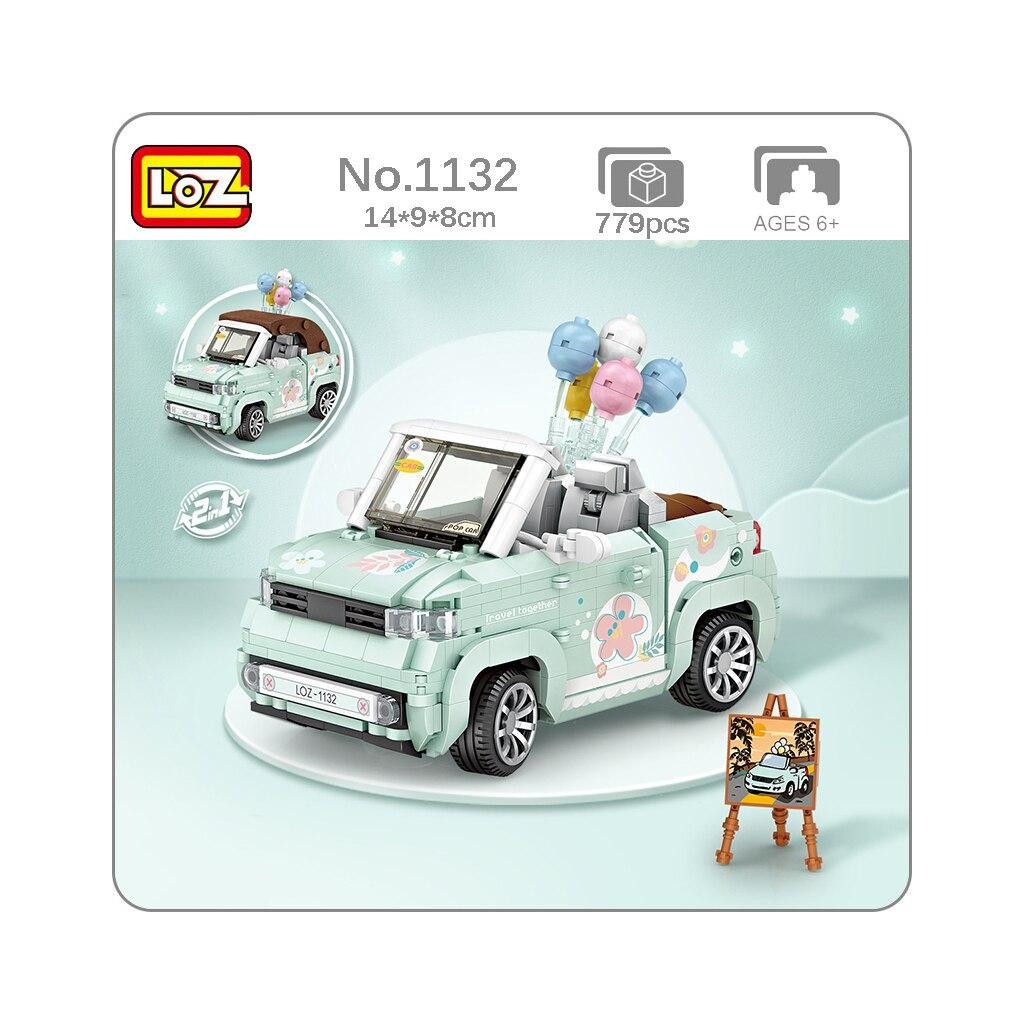 Конструктор LOZ mini Міні-кабріолет (1132) - изображение 3