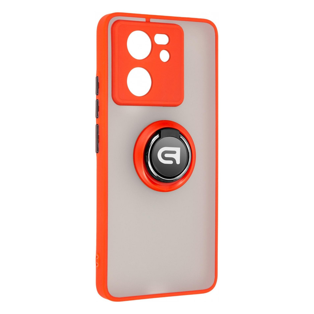 Чохол до мобільного телефона Armorstandart Frosted Matte Ring Xiaomi 13T / 13T Pro Red (ARM72720) - зображення 1