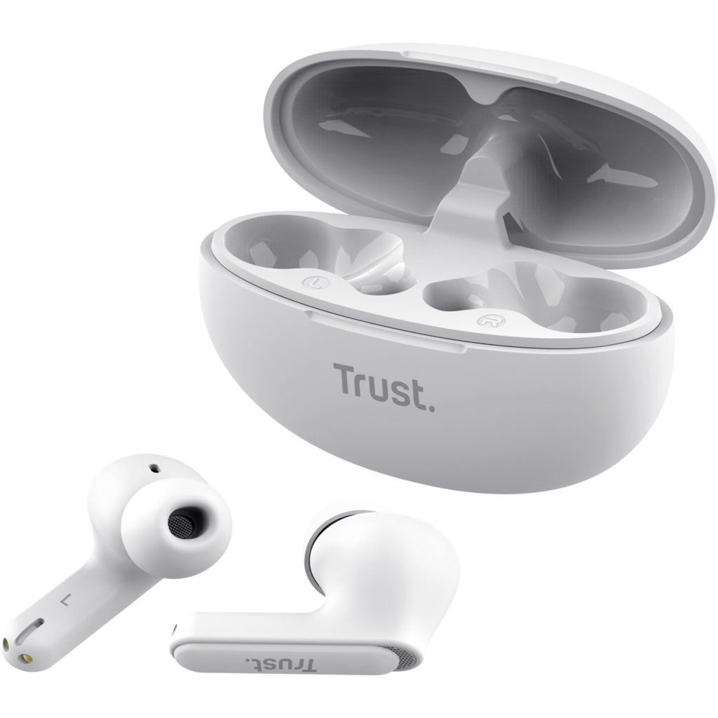 Навушники Trust Yavi Earbuds White (25172) - зображення 3