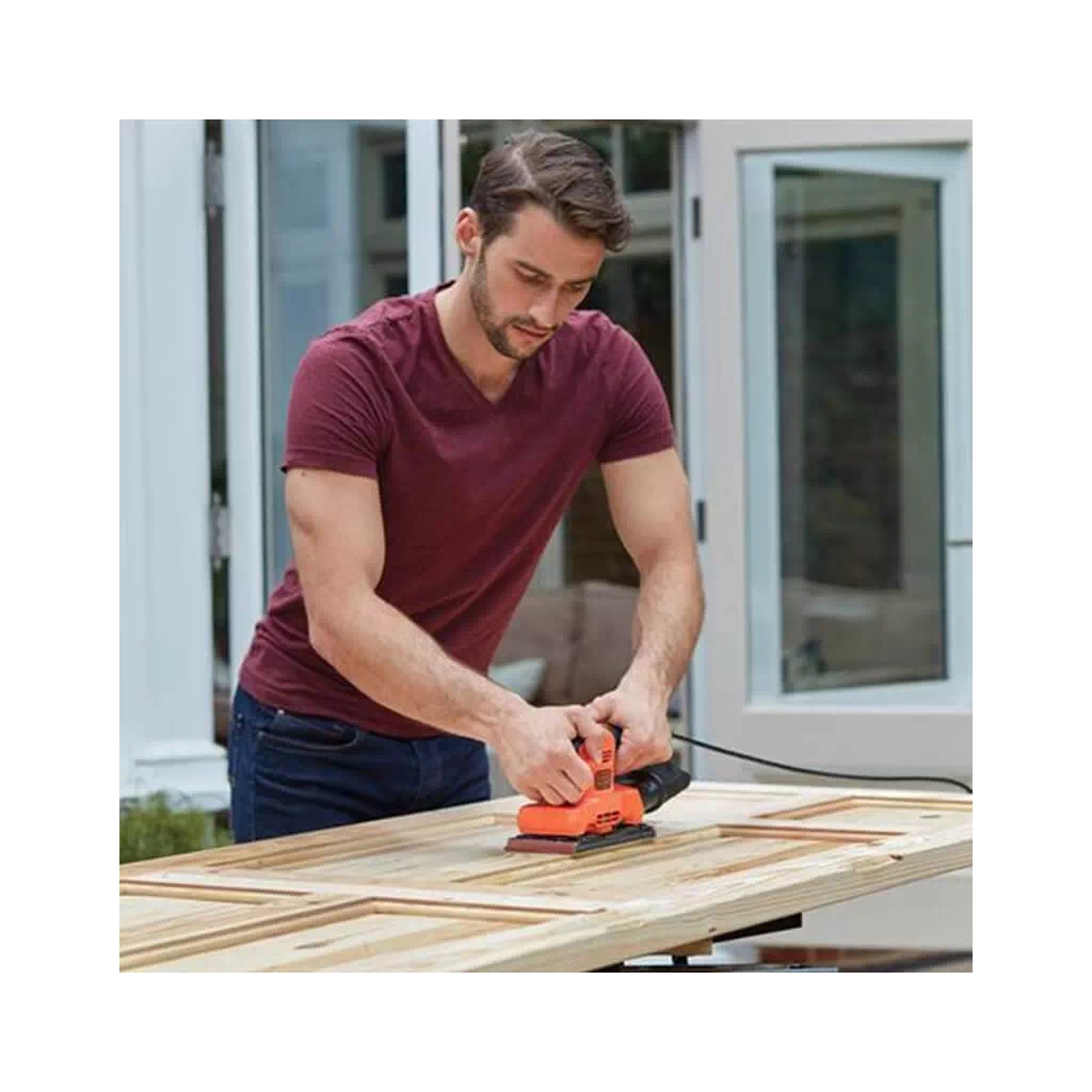 Шліфувальна машина Black&Decker 150 Вт, 15000 об/хв (BEW220) - зображення 5