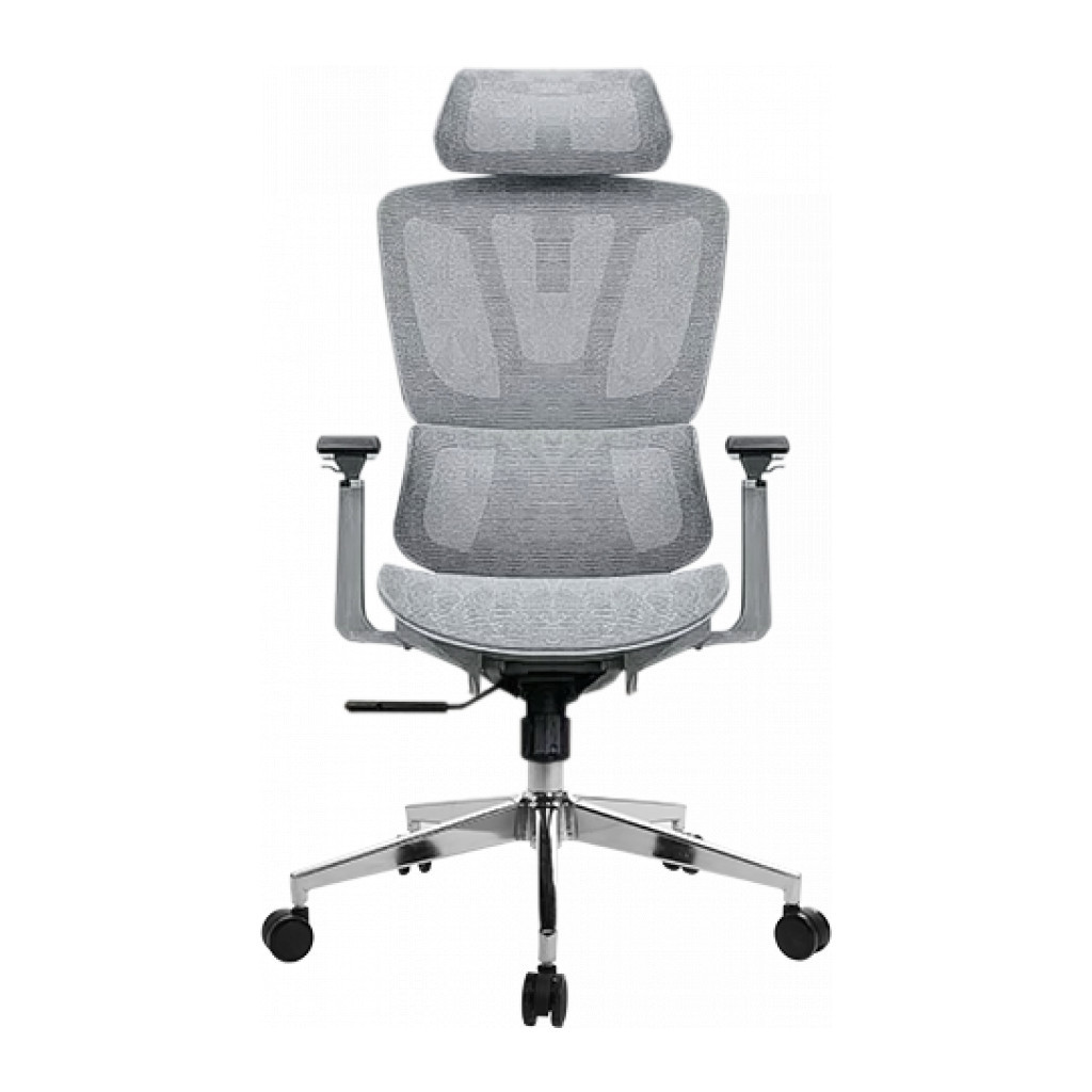 Офісне крісло GT Racer B-123A-S Gray - зображення 2