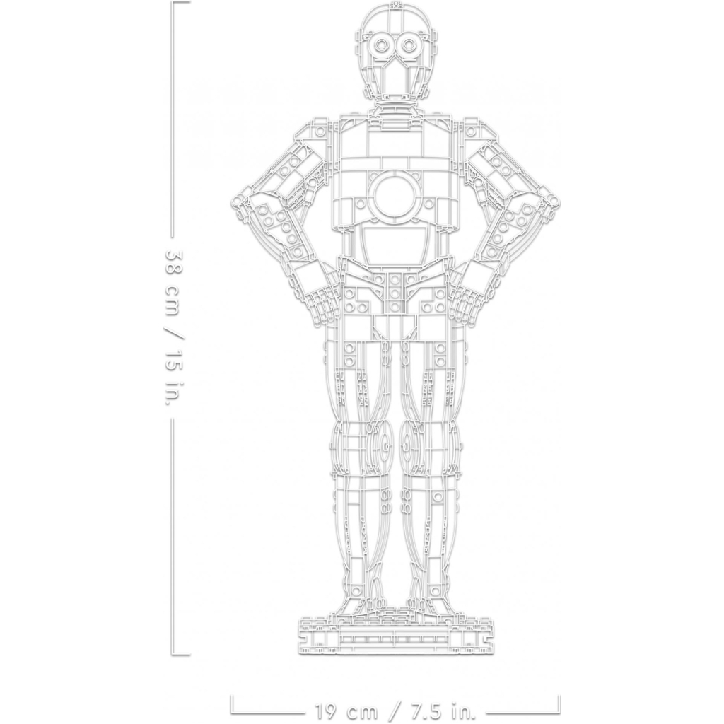 Конструктор LEGO Star Wars C-3PO 1138 деталей (75398) - зображення 4