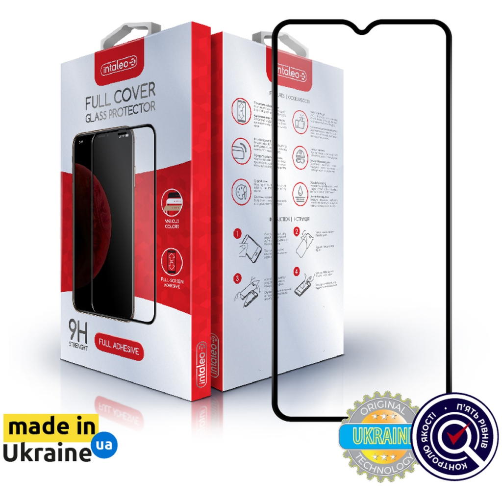 Скло захисне Intaleo Full Glue Vivo Y21S Black (1283126527012) - зображення 1