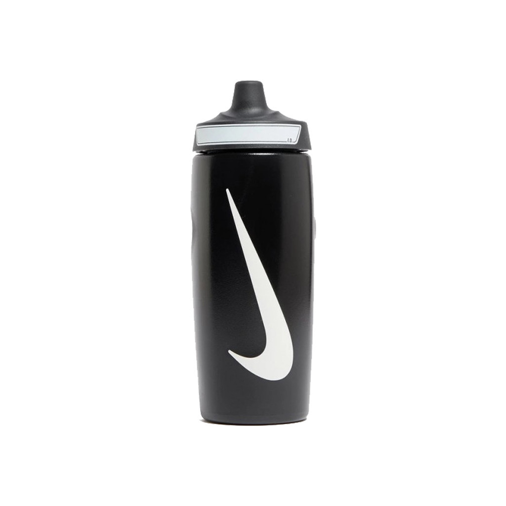 Пляшка для води Nike Refuel Bottle 18 OZ чорний, білий 532 мл N.100.7665.091.18 (887791745262) - зображення 1
