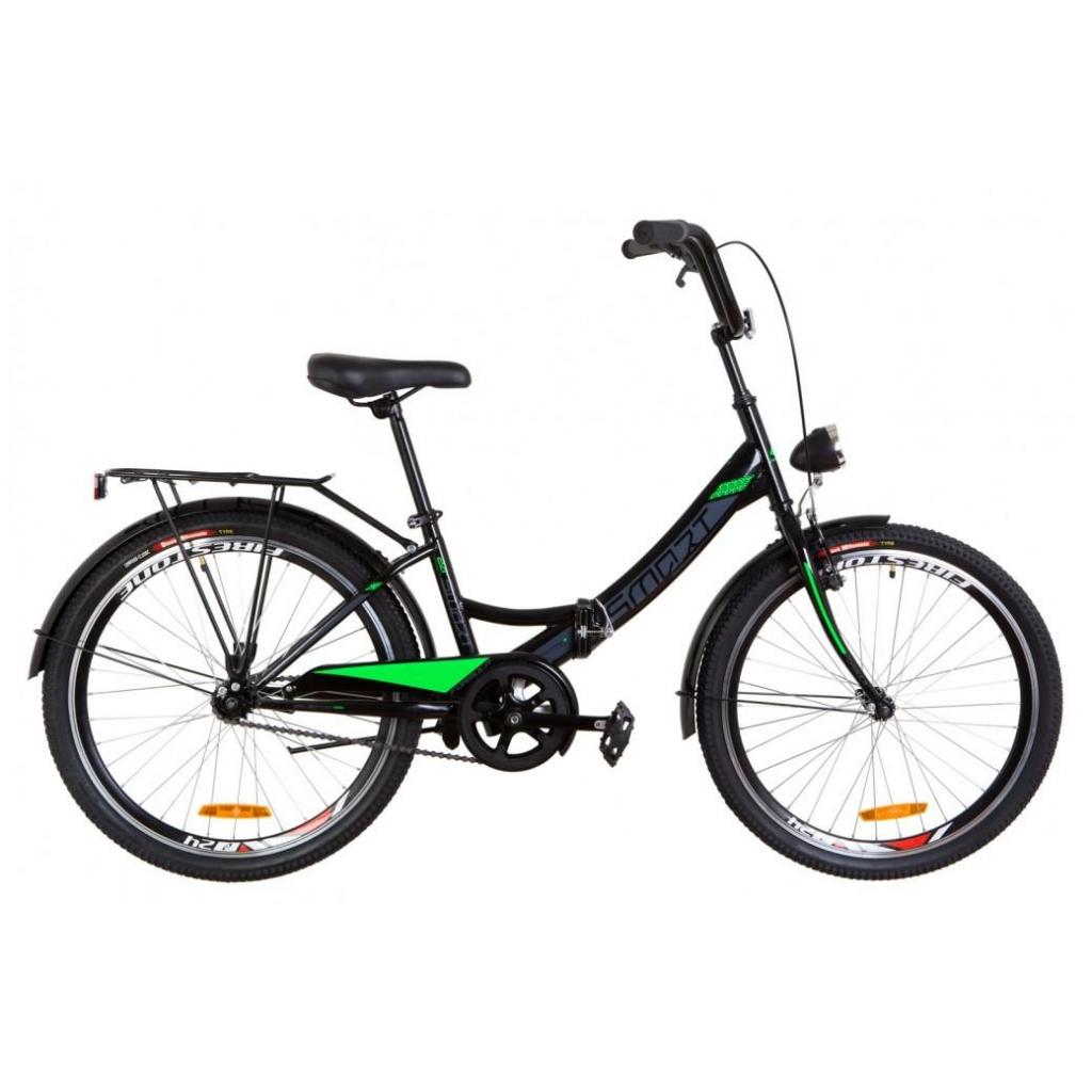 Велосипед Formula 24" SMART гальмівна рама-15" 2019 чорно-салатовий (OPS-FR-24-145) - зображення 1