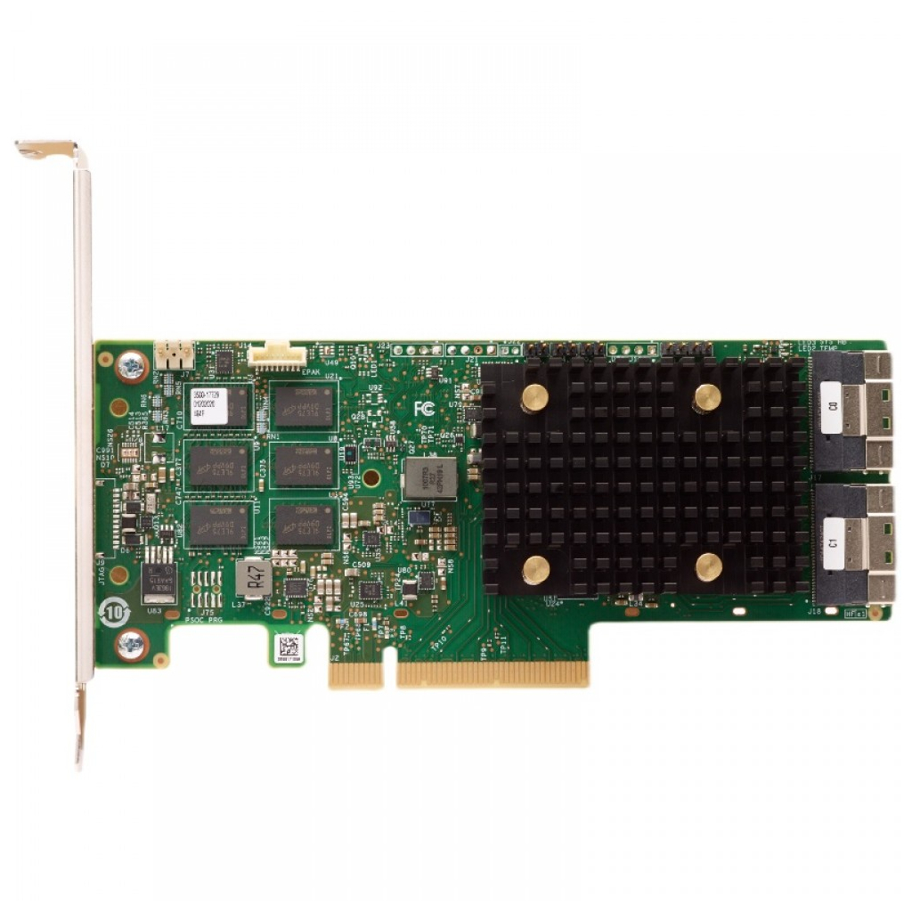 Контролер RAID Broadcom LSI MegaRAID 9560-16i, 16-Port Int. 12Gb/s 16GT/s PCIe Gen4 (NVMe) SAS (05-50077-00) - изображение 1