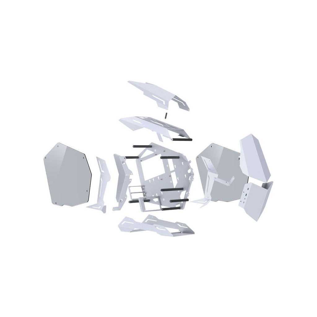 Корпус JONSBO MOD-3 mini White - зображення 8