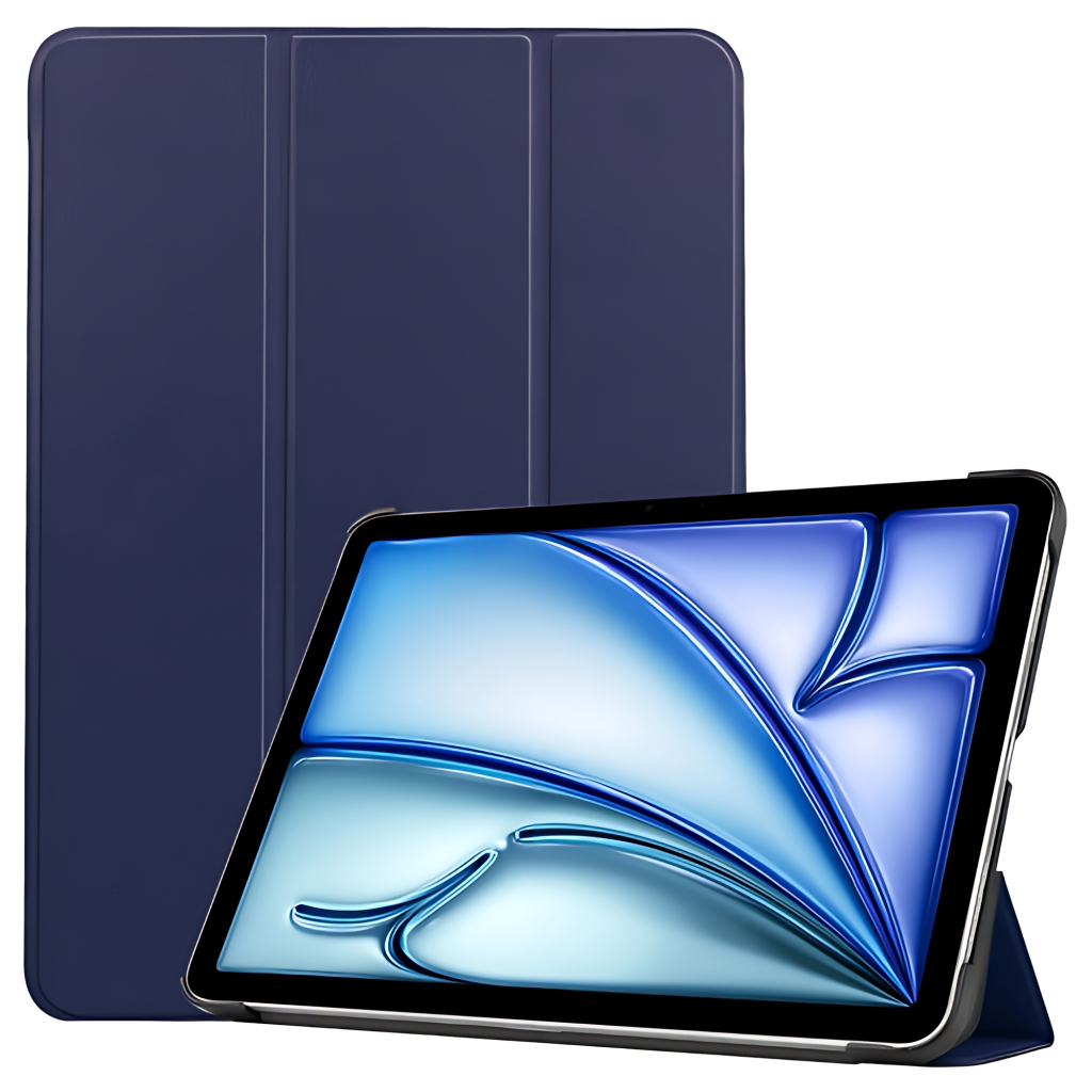 Чохол до планшета BeCover Smart Case Apple iPad Air 13" M2/M3 (2024/2025) Deep Blue (711612) - зображення 2
