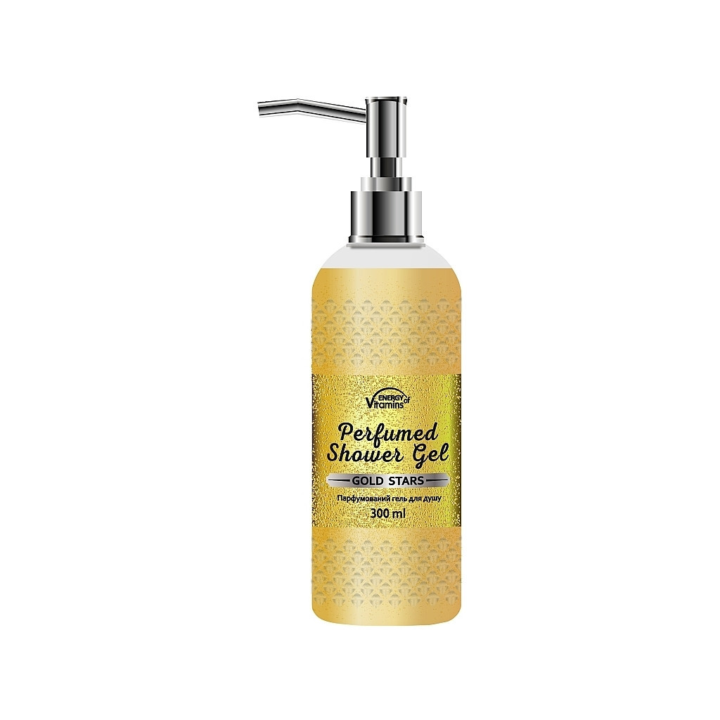 Гель для душу Energy of Vitamins Gold Stars Парфумований 300 мл (4823080005262) - зображення 1