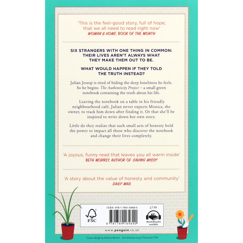 Книга The Authenticity Project - Clare Pooley Penguin (9781784164690) - зображення 2