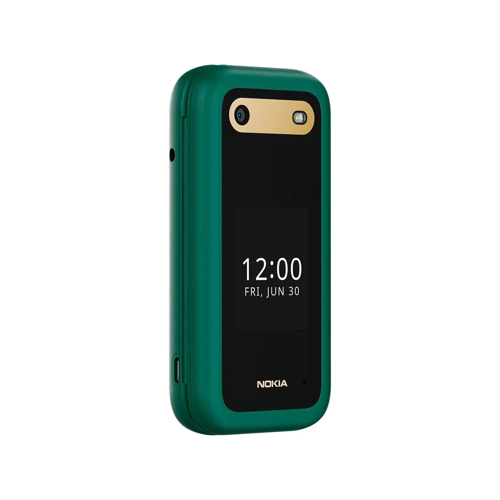 Мобільний телефон Nokia 2660 Flip Green - зображення 6
