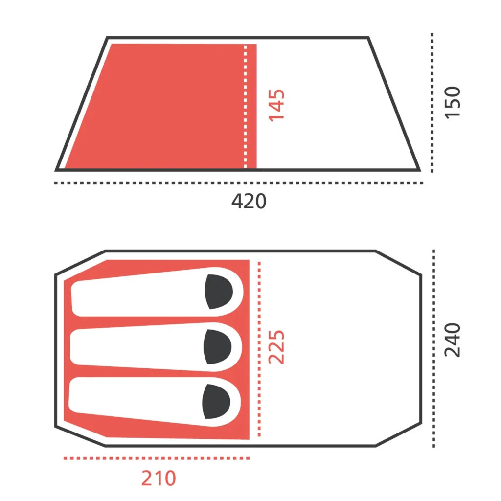 Намет Grand Canyon Robson 3 Alu Capulet Olive (30921260) - зображення 12