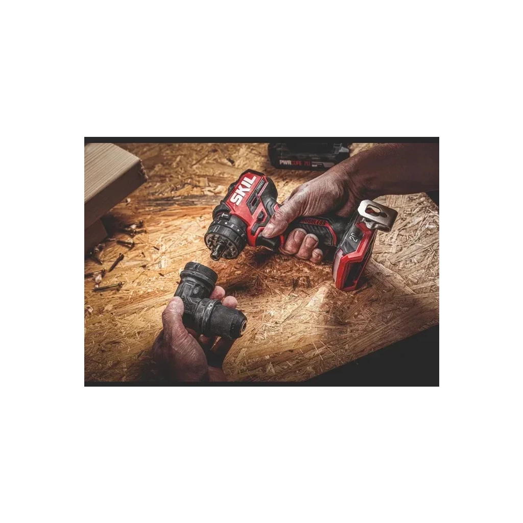 Шуруповерт Skil 3076 CA Li-Ion 20V, безщітковий ударний (Без АКБ та ЗП) (CD1E3076CA) - изображение 7