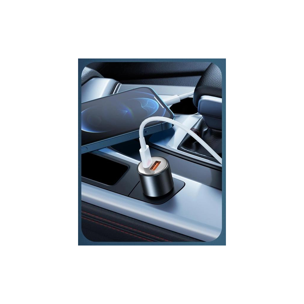 Зарядний пристрій XO CC47 1 USB 65W + 1 Type-C PD 35W (100W) Black (XO-CC47-BK) - зображення 5