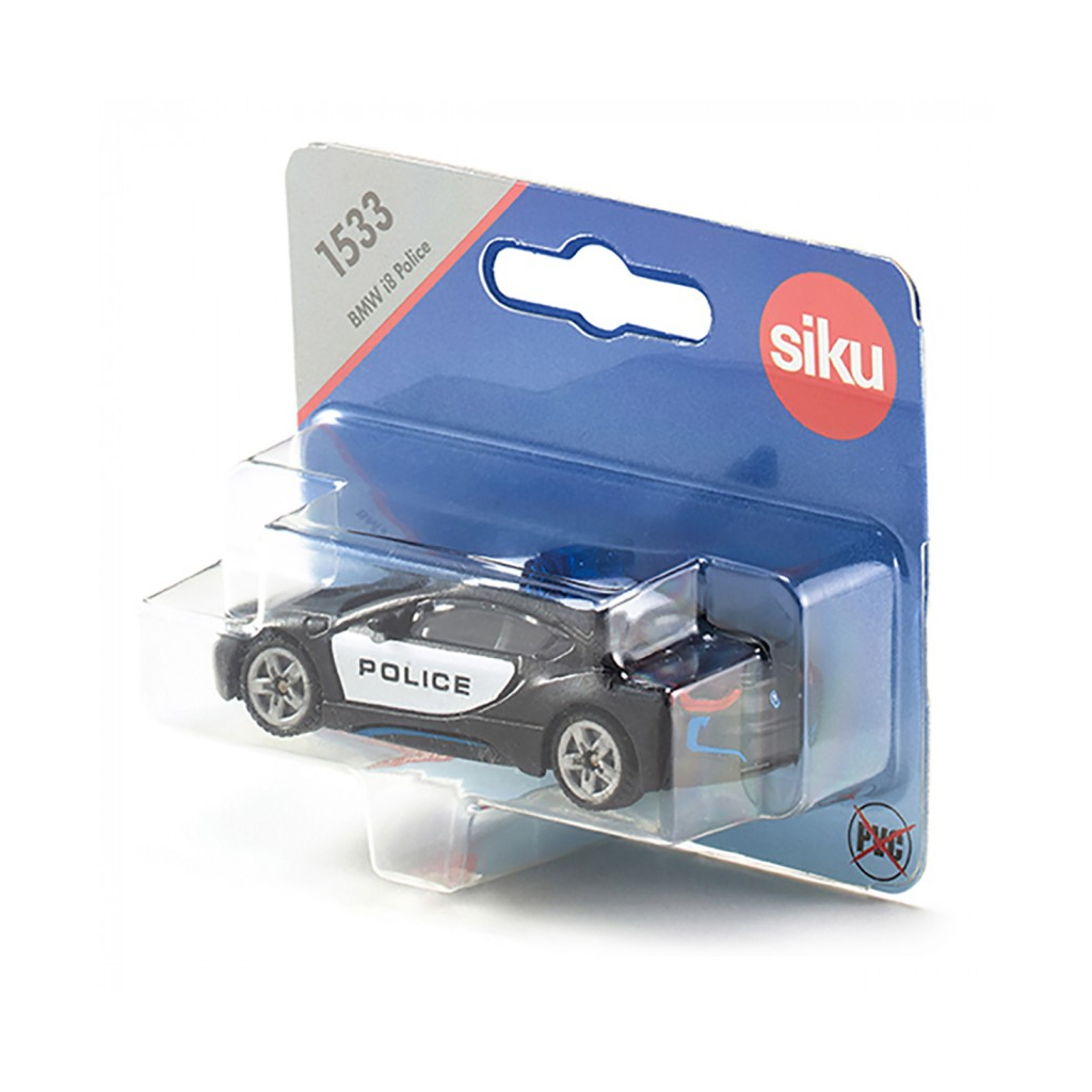 Машина Siku BMW i8 поліція США (6336585) - зображення 2