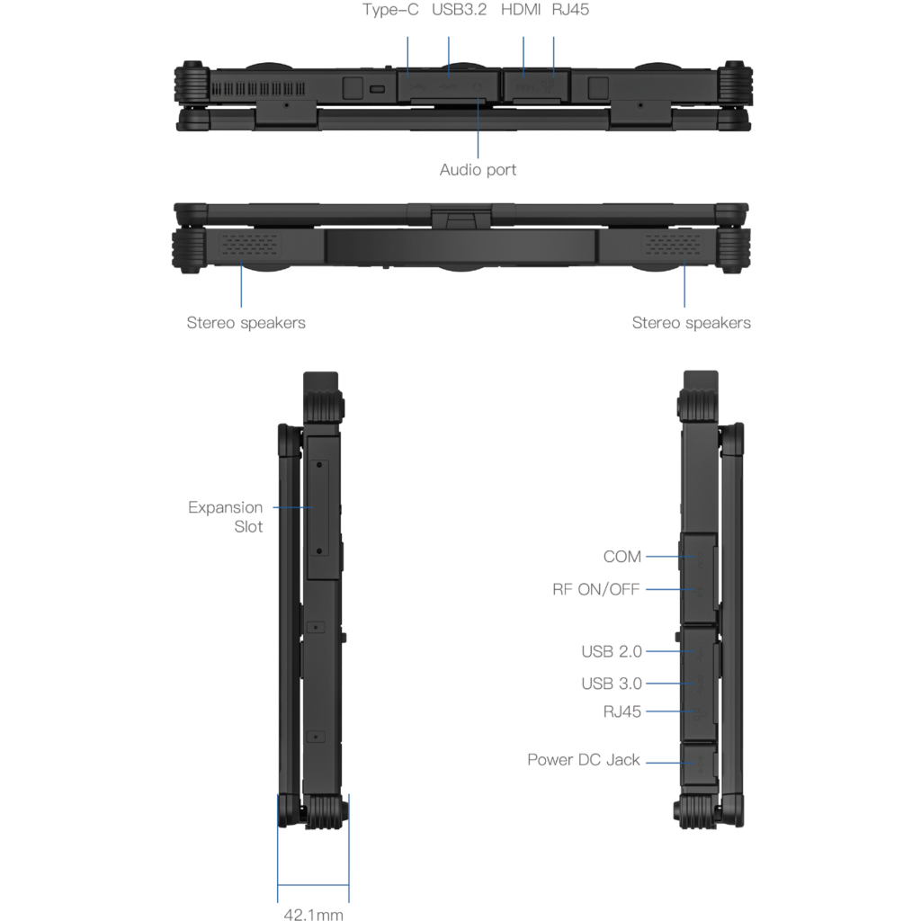 Ноутбук Vinga Scout X14A (X14A-123516512BWP) - зображення 11