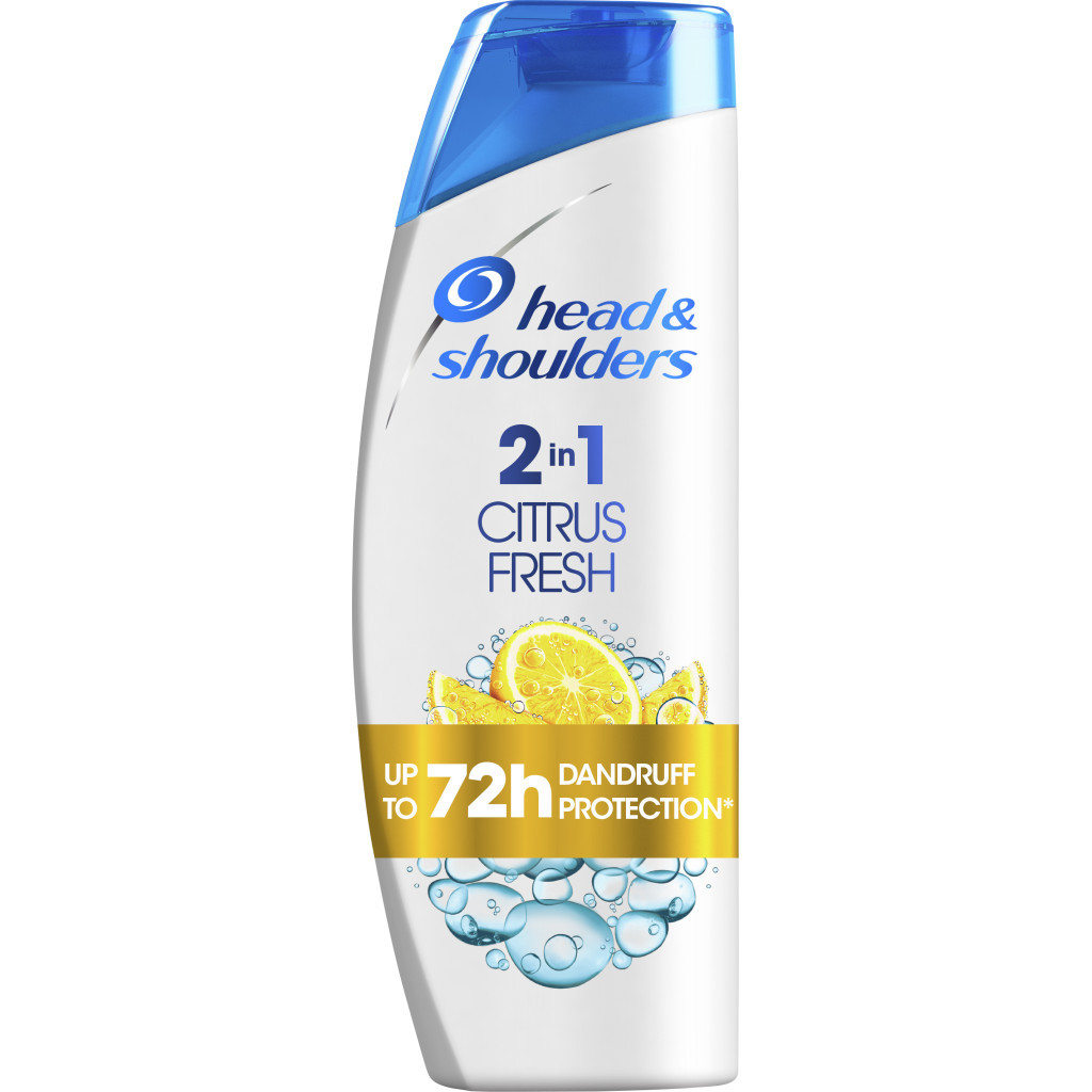 Шампунь Head & Shoulders Цитрусова свіжість 2 в 1 360 мл (8006540065211) - зображення 1