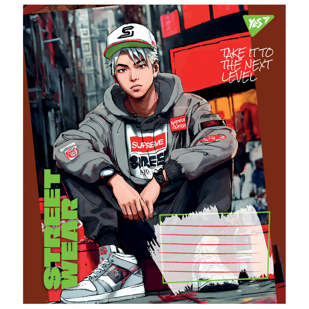 Зошит Yes Street wear А5 36 аркушів лінія (767094) - зображення 5