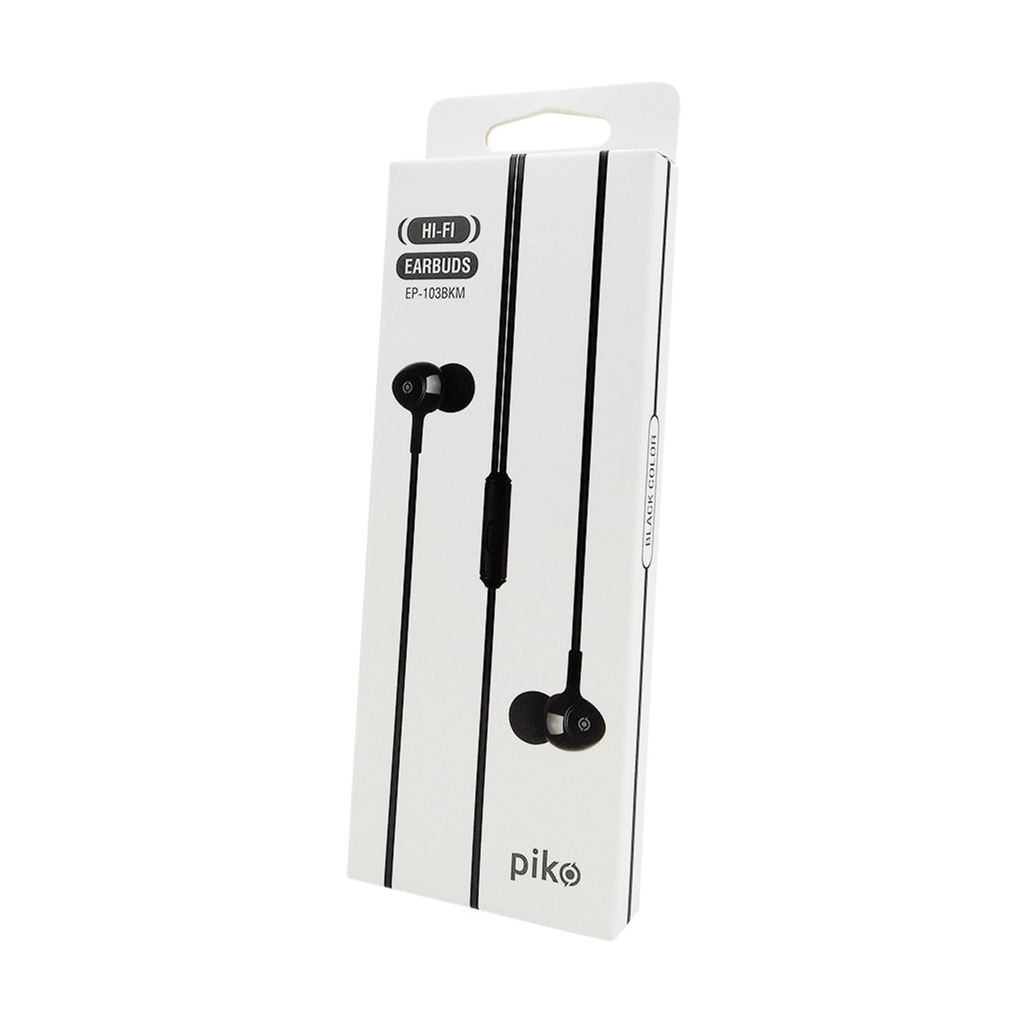 Навушники Piko EP-103BKM Black (1283126477799) - зображення 2