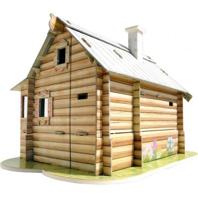 Збірна модель Умная бумага Російська хата з героями (206) - зображення 6