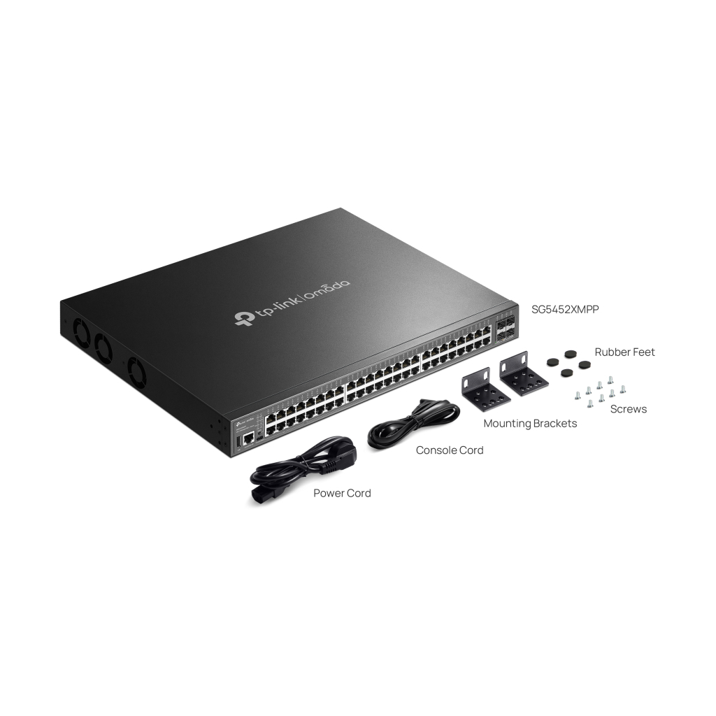 Комутатор мережевий TP-Link SG5452XMPP - зображення 6