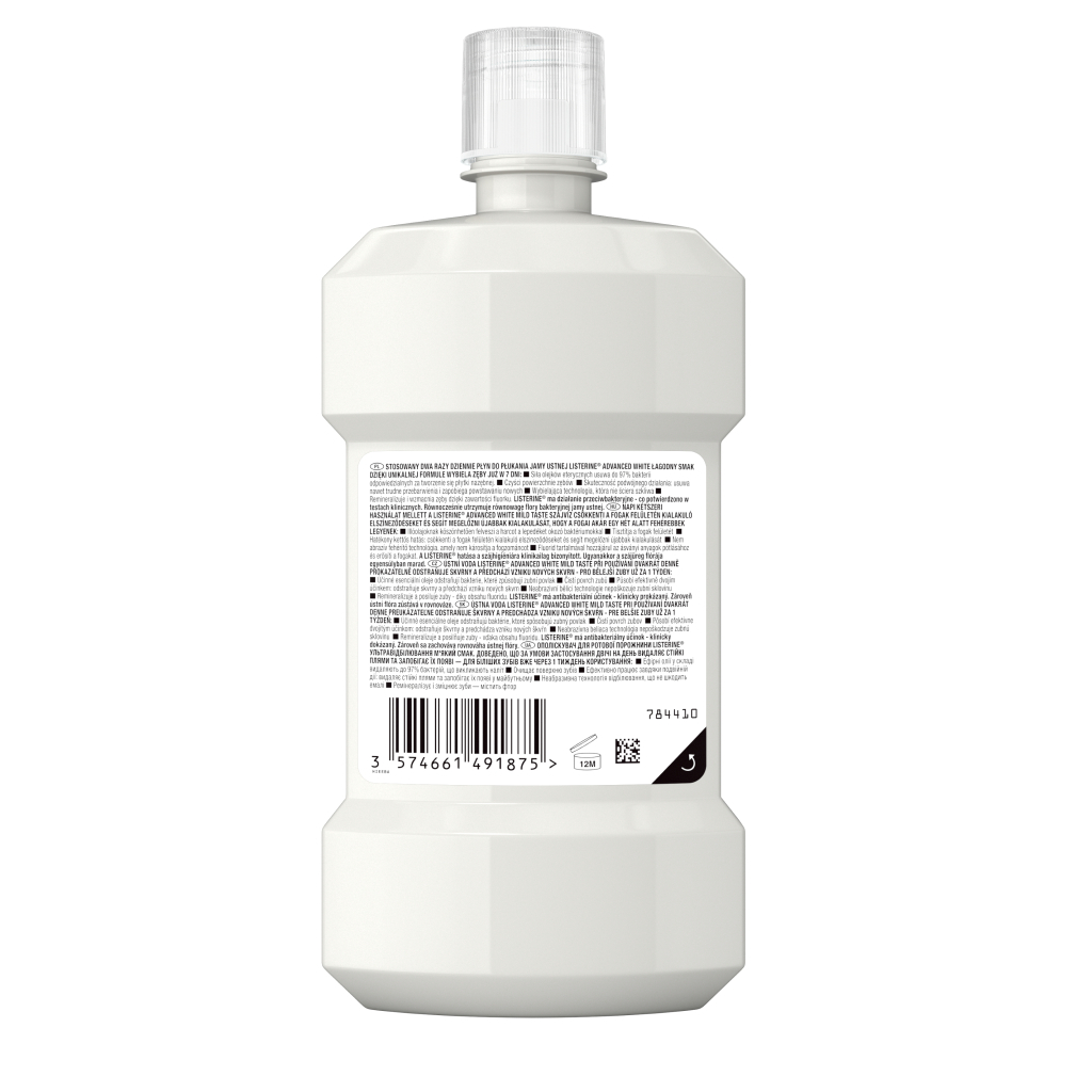 Ополіскувач для порожнини рота Listerine Ультравідбілювання М'який смак 500 мл (3574661491776/3574661491875) - изображение 2