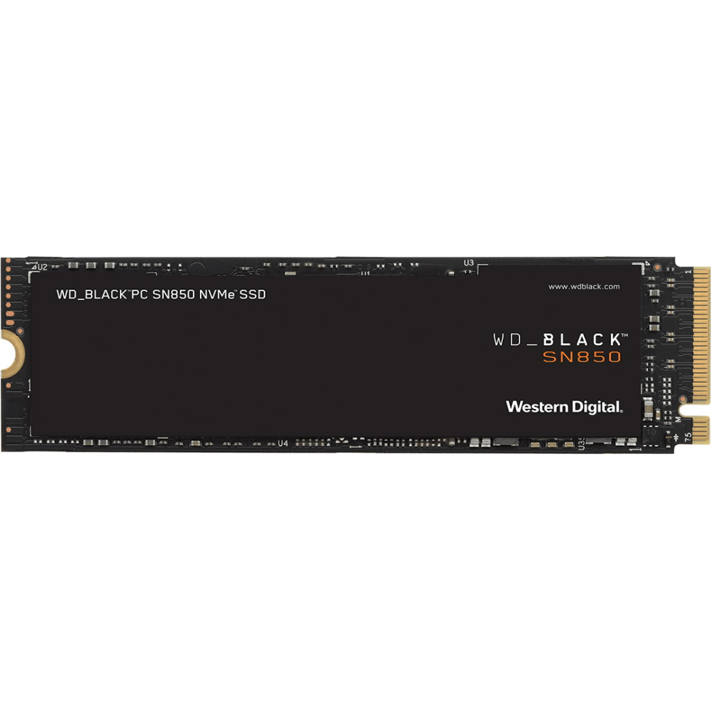 Накопичувач SSD M.2 2280 500GB SN850 WD (WDS500G1X0E) - зображення 1
