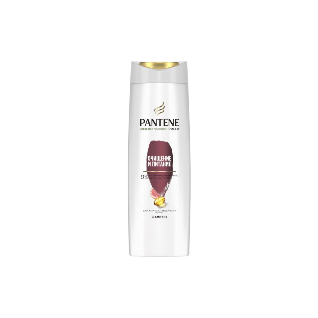 Шампунь Pantene Злиття з природою Очищення та Живлення 400 мл (4084500673748) - зображення 1