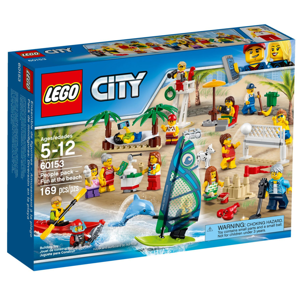 Конструктор LEGO City Відпочинок на пляжі (60153) - зображення 1