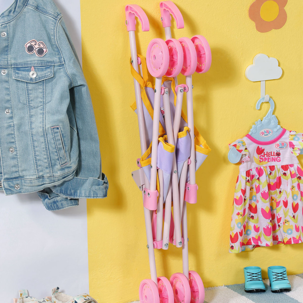 Коляска для ляльок Zapf S2 прогулянкова, складана (828670) - зображення 7