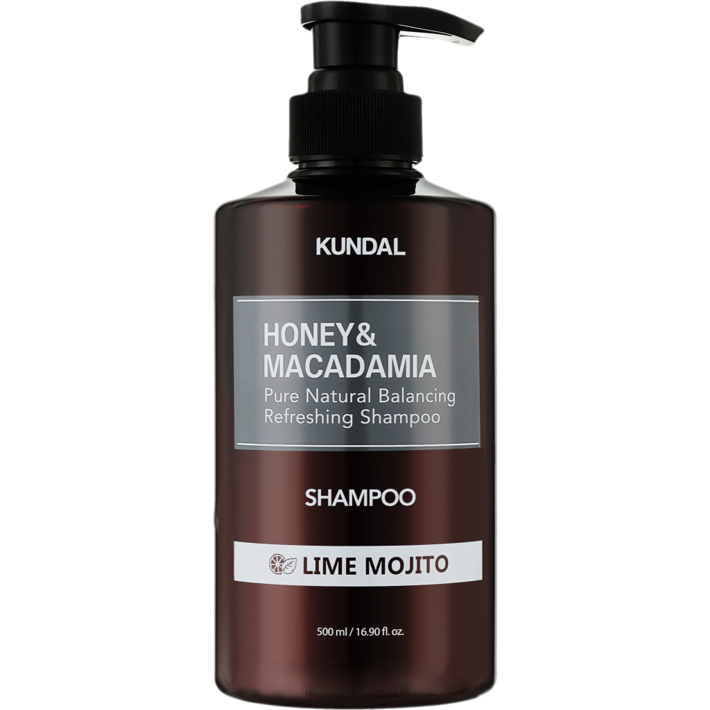 Шампунь Kundal Honey & Macadamia Nature Shampoo Lime Mojito 500 мл (8809693257805) - зображення 1