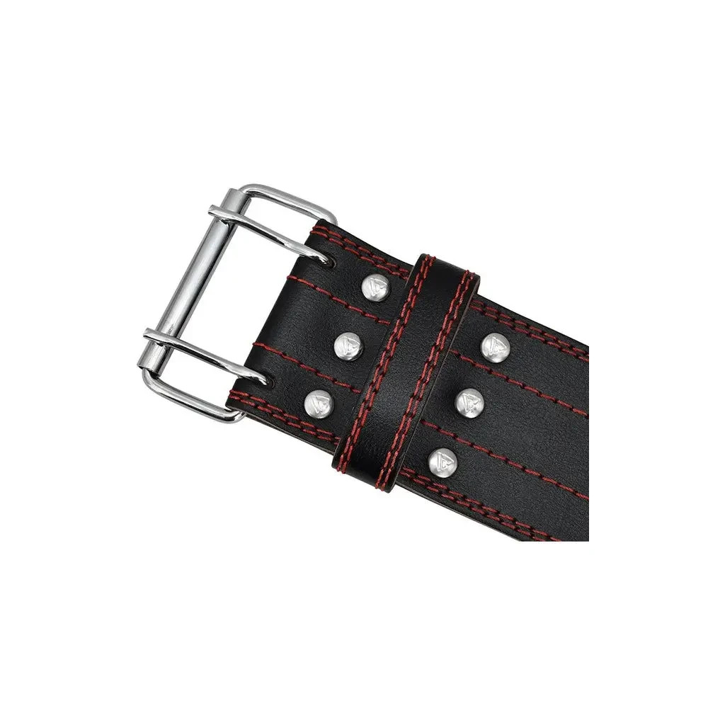 Атлетичний пояс RDX для пауерліфтингу RD1 шкіряний Red M (WPB-RD1R-M) - зображення 3