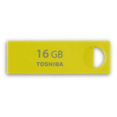 USB флеш накопичувач Toshiba 16Gb Enshu Yellow/Green USB 2.0 (THNU16ENSYELL(BL5) - зображення 1