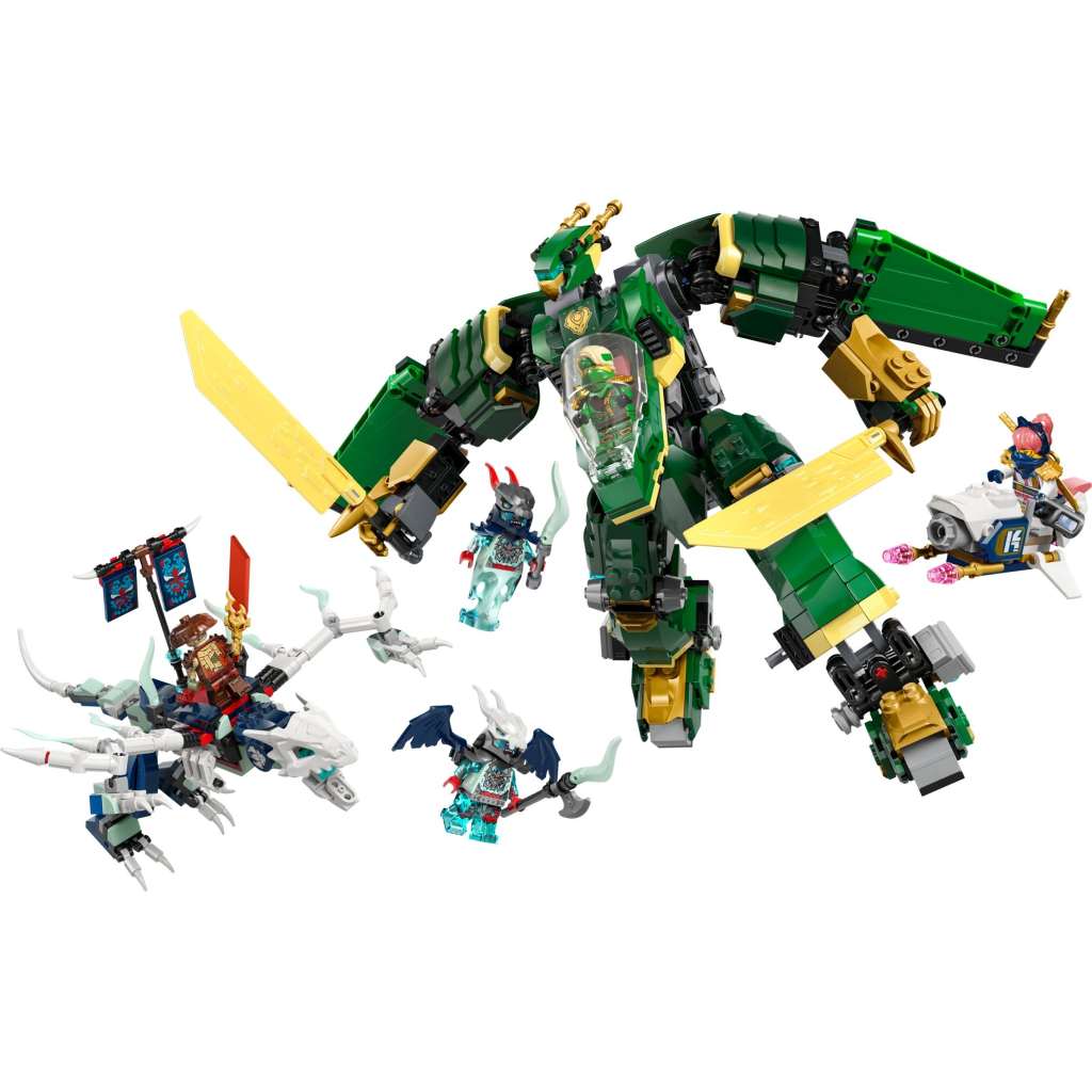 Конструктор LEGO NINJAGO Реактивний робот Ллойда (71845) - зображення 2
