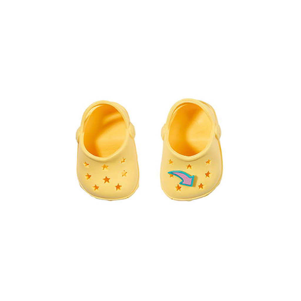 Аксесуар до ляльки Zapf Baby Born Святкові сандалі зі значками Жовті (828311-1) - зображення 2