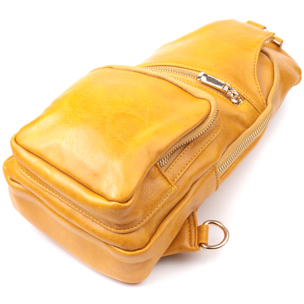 Сумка Vintage З екошкіри Жовта (22753) - зображення 6